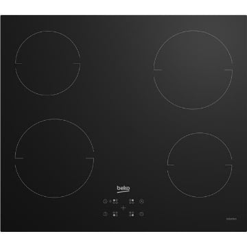 BEKO HII64401QT PIANO COTTURA A INDUZIONE CM. 59 - VETROCERAMICA NERO - LARGHEZZA 59 CM - NUMERO FUOCHI 4 - PROFONDITÀ 52 CM - TOUCH CONTROL