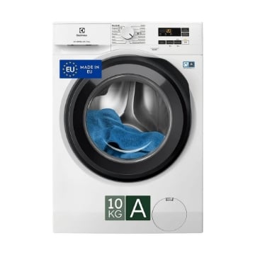 ELECTROLUX LAVATRICE CARICAMENTO FRONTALE, 10KG, 1400 GIRI, 14 PROGRAMMI, PROFONDITÀ 63.6 CM, SENSICARE, MOTORE INVERTER+ , CLASSE A EW6F110G