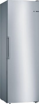 BOSCH SERIE 4 CONGELATORE MONOPORTA DA LIBERA INSTALLAZIONE 186 X 60 CM METAL LOOK CLASSE E GSN36VLEP 