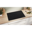 BOSCH SERIE 6 PIANO COTTURA DA INCASSO INDUZIONE 80 CM 5 ZONE VETROCERAMICA NERO PIV831HB1E 