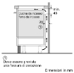 BOSCH SERIE 6 PIANO COTTURA DA INCASSO INDUZIONE 80 CM 5 ZONE VETROCERAMICA NERO PIV831HB1E 