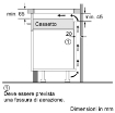 BOSCH SERIE 6 PIANO COTTURA DA INCASSO INDUZIONE 80 CM 5 ZONE VETROCERAMICA NERO PIV831HB1E 