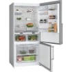 BOSCH FRIGORIFERO COMBINATO DA LIBERO POSIZIONAMENTO CLASSE D NO FROST ALTEZZA 186 CM LARGHEZZA 86 CM STAINLESS STEEL KGN86AIDR