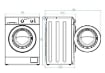SAN GIORGIO LAVATRICE SE810P 8 KG 1000 GIRI FAMIGLIA EVOLUTION , CLASSE D, 15 PROGRAMMI
