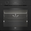 BEKO FORNO ELETTRICO TERMOVENTILATO 60CM CLASSE A+ NERO MULTIFUNZIONE BBIM17300BMPSF 