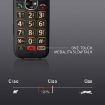 PANASONIC KX-TGM420EXB TELEFONO TELEFONO DECT IDENTIFICATORE DI CHIAMATA NERO