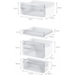 BOSCH FRIGORIFERO DA INCASSO COMBINATO LOW FROST CLASSE E ALTEZZA 177 CM CERNIERA A TRAINO SERIE 2 KIV865SE0