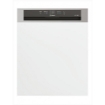 INDESIT LAVASTOVIGLIE DA INCASSO CON FRONTALINO A VISTA INOX E NERO 14 COPERTI CLASSE D I3B L634 X