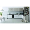 INDESIT LAVASTOVIGLIE DA INCASSO CON FRONTALINO A VISTA INOX E NERO 14 COPERTI CLASSE D I3B L634 X