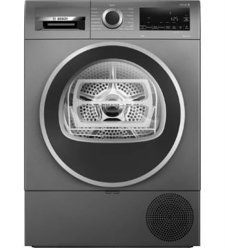 BOSCH ASCIUGATRICE A POMPA DI CALORE 9KG GRIGIO EASY CLEAN WQG243DRII 