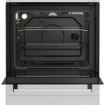 BEKO CUCINA DA ACCOSTO CM. 60, 4 FUOCHI GAS, 1 FORNO ELETTRICO, CAPACITÀ 64 L, BIANCO, 60 X 85H CM - PROFONDITÀ 60 CM - CLASSE A FBG62010DW 
