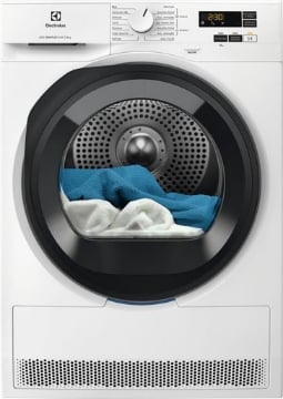 ELECTROLUX ASCIUGABIANCHERIA 9 KG - CLASSE ENERGETICA C, FUNZIONE REFRESH, ANTIPIEGA, TASTO PARTENZA RITARDATA, CON POMPA DI CALORE, LIBERA INSTALLAZIONE EW6HBG19G