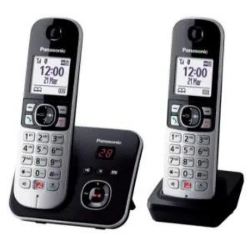  CORDLESS KX-TG6862JTB NERO CON SEGRETERIA E VIVAVOCE DIGITALE 5025232914166