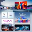 HISENSE SMART TV QLED 55" 4K ULTRA HD, DOLBY ATMOS, VIDAA SMART TV, VOICE CONTROL - NERO 55A79NQ 