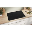 BOSCH PIANO COTTURA A INDUZIONE, 4 ZONE DI COTTURA, DIMENSIONI: L 80,2 CM, P 52,2 CM, PIANO IN VETROCERAMICA, NERO PVS831HB1E 