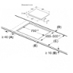 BOSCH PIANO COTTURA A INDUZIONE, 4 ZONE DI COTTURA, DIMENSIONI: L 80,2 CM, P 52,2 CM, PIANO IN VETROCERAMICA, NERO PVS831HB1E 