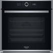 HOTPOINT FORNO ELETTRICO VENTILATO CON GRILL CM. 60 - INOX - CLASSE A+, PIZZA, COTTURA A VAPORE, MANOPOLE / TOUCH / DISPLAY DIGITALE HAOI4S8HM0XA 