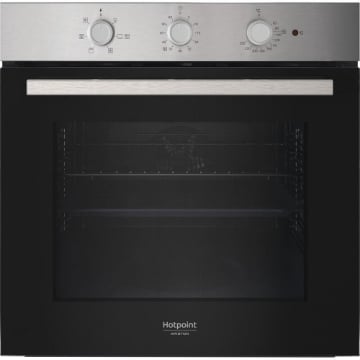 HOTPOINT ARISTON FORNO ELETTRICO DA INCASSO 60 CM VENTILATO MULTIFUNZIONE CON GRILL CLASSE A NERO E ACCIAIO INOX HAO 235H X