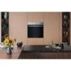 HOTPOINT ARISTON FORNO ELETTRICO DA INCASSO 60 CM VENTILATO MULTIFUNZIONE CON GRILL CLASSE A NERO E ACCIAIO INOX HAO 235H X