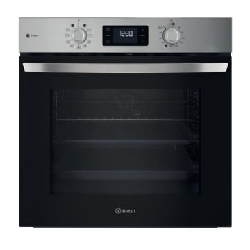 INDESIT FORNO DA INCASSO ELETTRICO 60 CM VENTILATO MULTIFUNZIONE CON GRILL E COTTURA A VAPORE ACCIAIO INOX CLASSE A+ IO 258HS X 