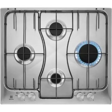 ELECTROLUX PIANO COTTURA A GAS SERIE 300 SOFT LINE 60CM RGG6242LOX 