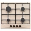 GLEM GAS PIANO COTTURA A GAS 4 FUOCHI GAS DA 60 CM COLORE AVENA CON FSD GT64SA 