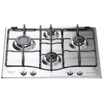 HOTPOINT PIANO COTTURA A GAS 4 FUOCHI GAS COLORE INOX PCN 642 IX / HAR