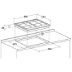 HOTPOINT PIANO COTTURA A GAS 4 FUOCHI GAS COLORE INOX PCN 642 IX / HAR
