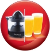 MOULINEX SPREMIAGRUMI ELETTRICO 0,45 L 25 W NERO, TRASPARENTE PC1208 