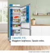 BOSCH SERIE 4 FRIGORIFERO COMBINATO DA LIBERA INSTALLAZIONE 203 X 70 CM BIANCO TOTAL NO FROST KGN497WDF