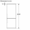 BOSCH SERIE 4 FRIGORIFERO COMBINATO DA LIBERA INSTALLAZIONE 203 X 70 CM BIANCO TOTAL NO FROST KGN497WDF