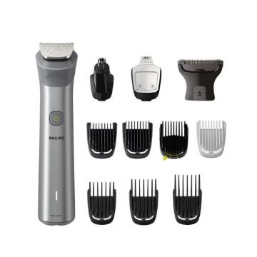 PHILIPS REGOLA BARBA 12 IN 1 MULTIGROOM SERIE 5000 WET & DRY MG5940/15