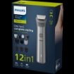 PHILIPS REGOLA BARBA 12 IN 1 MULTIGROOM SERIE 5000 WET & DRY MG5940/15