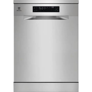 LAVASTOVIGLIE LIBERA INSTALLAZIONE SERIE 600 SATELLITECLEAN 60 CM MAXIFLEX AIRDRY 14 COPERTI CLASSE D TERZO CESTO INOX ELECTROLUX ESM48310SX