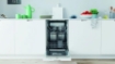 INDESIT LAVASTOVIGLIE INCASSO SCOMPARSA IN2IKE107 INC 45CM CLASSE E, 10 COPERTI, PUSH&GO, 46 DBA