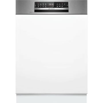 BOSCH SERIE 6 LAVASTOVIGLIE INTEGRATA PARZIALE CM. 60, 14 COPERTI, FRONTALINO INOX SPAZZOLATO SMI6ECS12E 