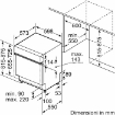 BOSCH SERIE 6 LAVASTOVIGLIE INTEGRATA PARZIALE CM. 60, 14 COPERTI, FRONTALINO INOX SPAZZOLATO SMI6ECS12E 