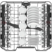 WHIRLPOOL LAVASTOVIGLIE CAPACITÀ 14 COPERTI CLASSE E COLORE INOX WFC3C26PFX 