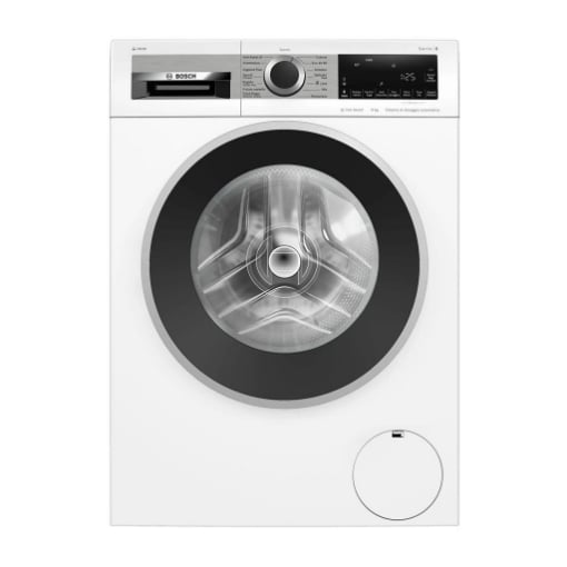 BOSCH LAVATRICE, CARICAMENTO FRONTALE, 9 KG, 14 PROGRAMMI, PROFONDITÀ 59 CM, BIANCO, LIVELLO RUMOROSITÀ CENTRIFUGA 71 DB(A), CLASSE A WGG244F1IT 