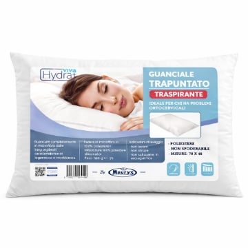 HYDRA VIVA+ CUSCINO GUANCIALE ANALLERGICO TRAPUNTATO PER CAMERA DA LETTO