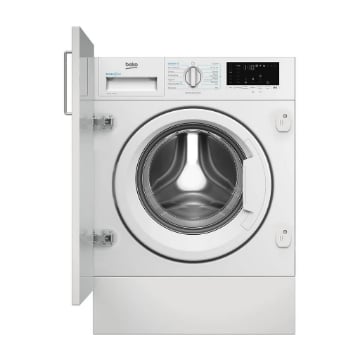 BEKO LAVATRICE, CARICAMENTO FRONTALE, 8 KG, 15 PROGRAMMI, PROFONDITÀ 55 CM, BIANCO, LIVELLO RUMOROSITÀ CENTRIFUGA 70 DB(A), CLASSE A WIT8A4BW