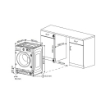 BEKO LAVATRICE, CARICAMENTO FRONTALE, 8 KG, 15 PROGRAMMI, PROFONDITÀ 55 CM, BIANCO, LIVELLO RUMOROSITÀ CENTRIFUGA 70 DB(A), CLASSE A WIT8A4BW
