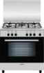 GLEM GAS CUCINA A GAS 5 FUOCHI FORNO ELETTRICO GRILL 80X50 CM INOX - A855EI
