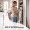 SEDIA BRISTOL PIEGHEVOLE IN FERRO BIANCA  42 X 50 X 88 H