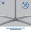 ARDES STEELO 40PG VENTILATORE A PIANTANA Ø 40 CM CON 3 VELOCITÀ AR5ST40PG 
