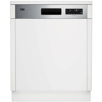 BEKO LAVASTOVIGLIE DA INCASSO 60 CM CON FRONTALINO INOX 14 COPERTI CLASSE D SERIE B300 BDSN26430X 