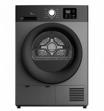 SANSUI ASCIUGATRICE  POMPA DI CALORE, CESTELLO DI 9 KG, CLASSE E, 12 PROGRAMMI , SILVER SCURO ASC9016EGSN- W E