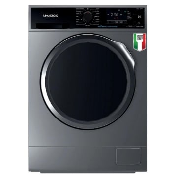 SANGIORGIO LAVATRICE CARICAMENTO FRONTALE, 8 KG, PROFONDITÀ 533 MM, SILVER, LIVELLO RUMOROSITÀ CENTRIFUGA 79 DB(A), CLASSE A F814CA8SC 