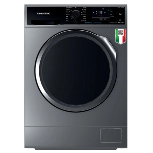 SANGIORGIO LAVATRICE CARICAMENTO FRONTALE, 8 KG, PROFONDITÀ 533 MM, SILVER, LIVELLO RUMOROSITÀ CENTRIFUGA 79 DB(A), CLASSE A F814CA8SC 