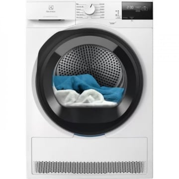ELECTROLUX SERIE 900 ASCIUGATRICE POMPA DI CALORE LIBERA INSTALLAZIONE 8 KG CLASSE C (A+++) GENTLECARE EW6H28G 